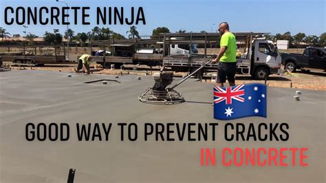 How To Prevent Cracks In Concrete Youtube