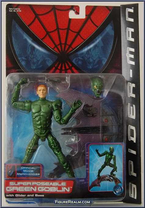 Green Goblin Super Poseable Spider Man Movie Series 1 Toy Biz