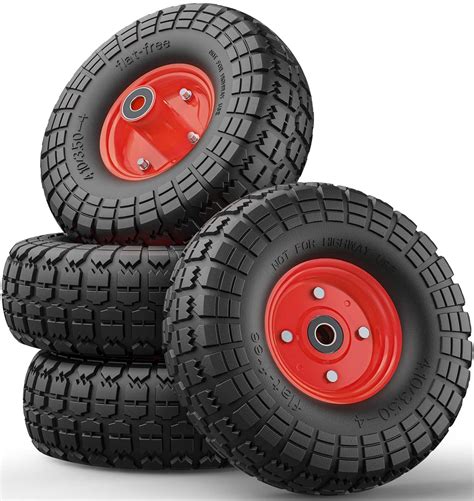 Jin Bao Tire And Wheel Flat Free Inch Solid Tires With