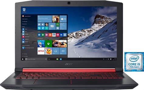 Acer Nitro 5 Notebook (39,6 cm/15,6 Zoll, Intel Core i5, GTX 1050, 1000 ...