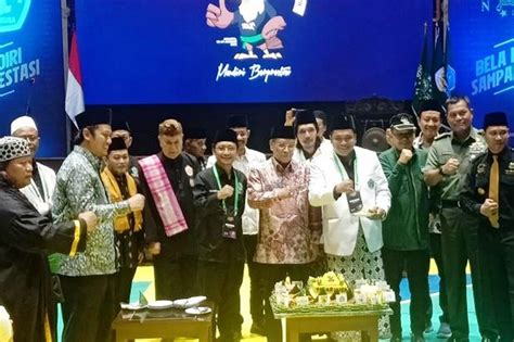 Tiga Kali Berturut Turut Pagar Nusa Jatim Juara Umum Kejurnas NU