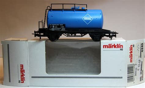 Märklin 4440 Kessel Wagen ARAL Kunststoff Kessel AC mit OVP Spur H0