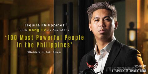 Esquire Philippines Hails Cong Tv As One Of The ‘100 Most Powerful