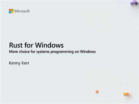 Microsoft Announces Rust For Windows V09 With Full Windows Api