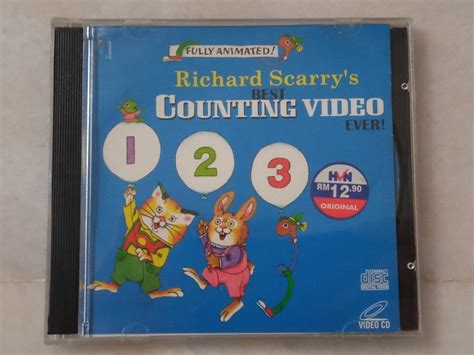 Richard Scarry S Best Counting Video Ever Hobbies Toys Music