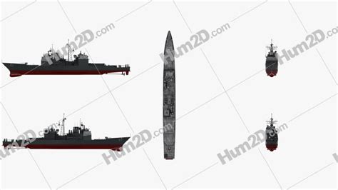 Ticonderoga Class Cruiser Schematics