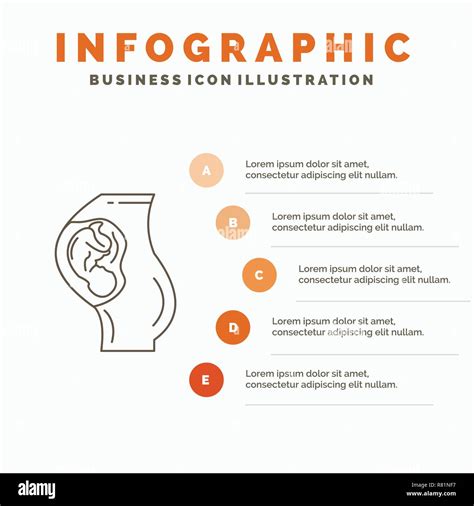 Embarazo embarazadas bebés obstetricia Madre Infografía Plantilla