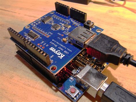 Arduino USB Host ShieldとUSBシリアル通信を行う CH340編