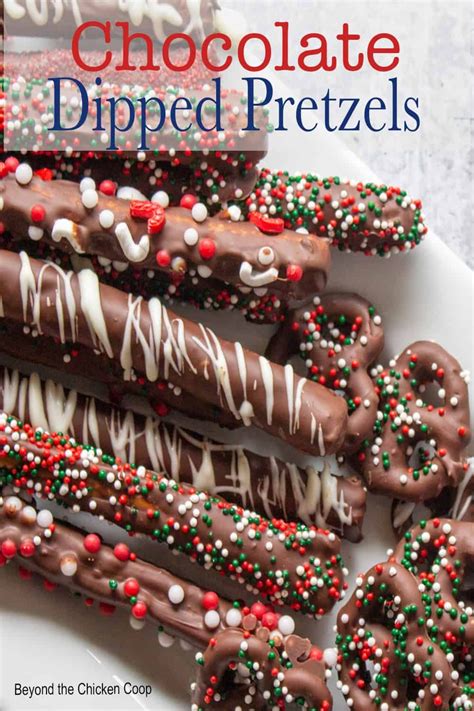 Homemade Chocolate Covered Pretzels Artofit