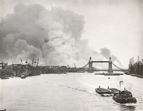 Incredible, Rare Images Released Of London's Docks During The Blitz | Londonist