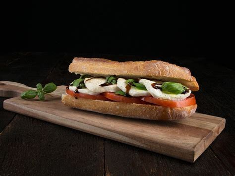 Caprese Baguette Sandwich Recipe Boars Head