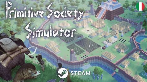 Primitive Society Simulator GamePlay ITA Tribal Village Builder