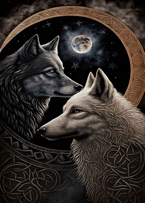 Skoll And Hati Wallpapers Top Free Skoll And Hati Backgrounds