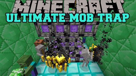 Minecraft ULTIMATE MOB TRAP MOD CREATE SPAWNERS FOR MOBS Mod