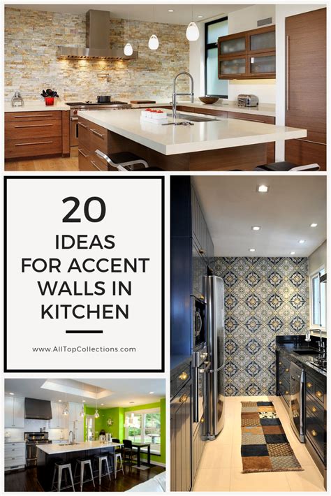 kitchen accent wall ideas   add personality  style   kitchen