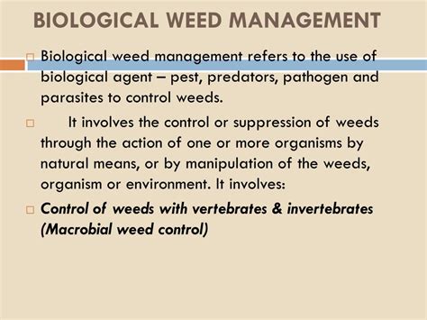 PPT PCP 506 WEED SCIENCE AND CONTROL PowerPoint Presentation Free