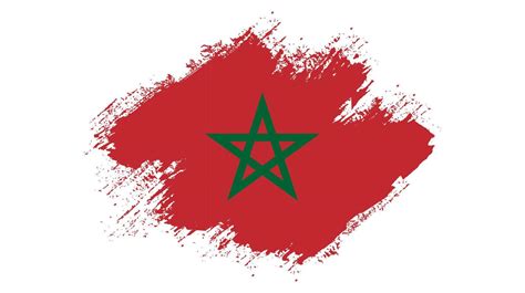 New Creative Morocco Grunge Flag 16554213 Vector Art At Vecteezy