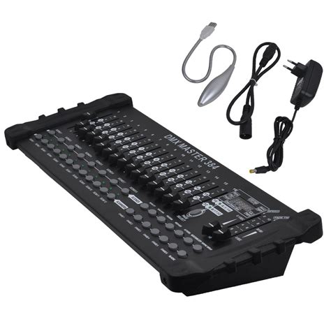 384 CH DMX 512 Controller console for dj lights with led Gooseneck lamp