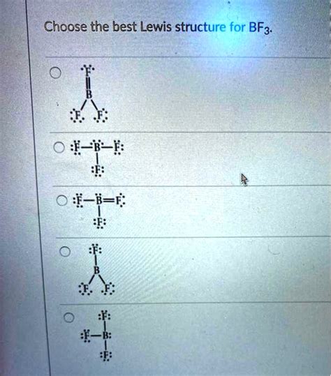 Bf3 Lewis Structure How To Draw The Lewis Structure For 45 Off