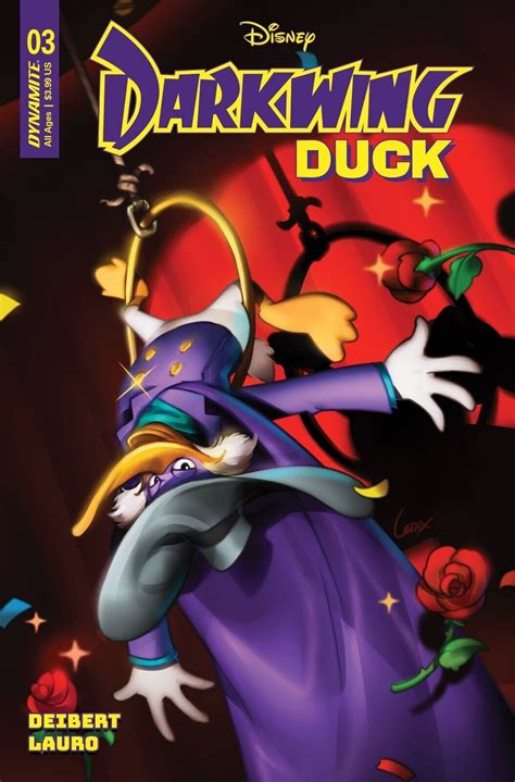 Darkwing Duck Cover A Nm Dynamite Lets Get Dangerous Ships Mar