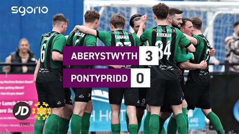 Uchafbwyntiau Highlights Aberystwyth 3 0 Pontypridd JD Cymru