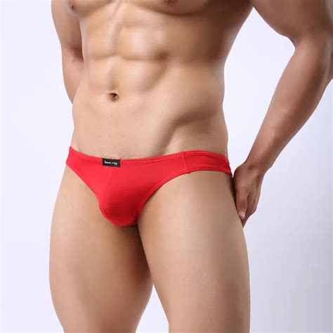 Howe Ray Sexy Thong Bikini Gay Underwear Brands Ice Silk T Back Mens G