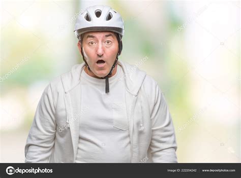 [view 41 ] Man Wearing Bicycle Helmet