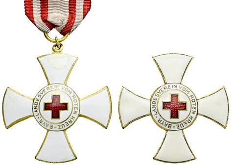 Ehrenzeichen Des Bayerischen Landesvereins Vom Roten Kreuz