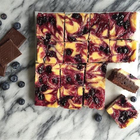 Indulgent Blueberry Cheesecake Brownies