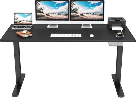 Amazon Lubvlook Inch Electric Adjustable Height Standing Desk