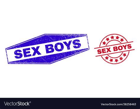 Sex Boys Rubber Badges In Round And Hexagon Shapes