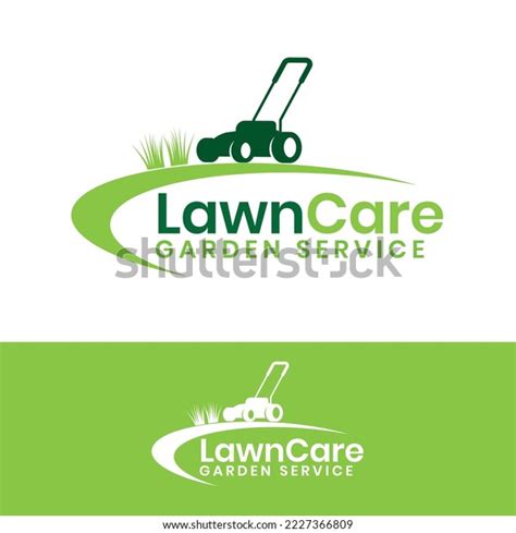 Lawn Care Service Logo Design Lawn Stock Vector Royalty Free