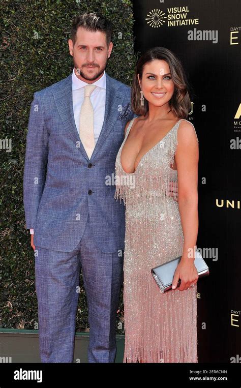 Nadia Bjorlin And Grant Turnbull At The 2018 Daytime Emmy Awards Held At The Pasadena Civic