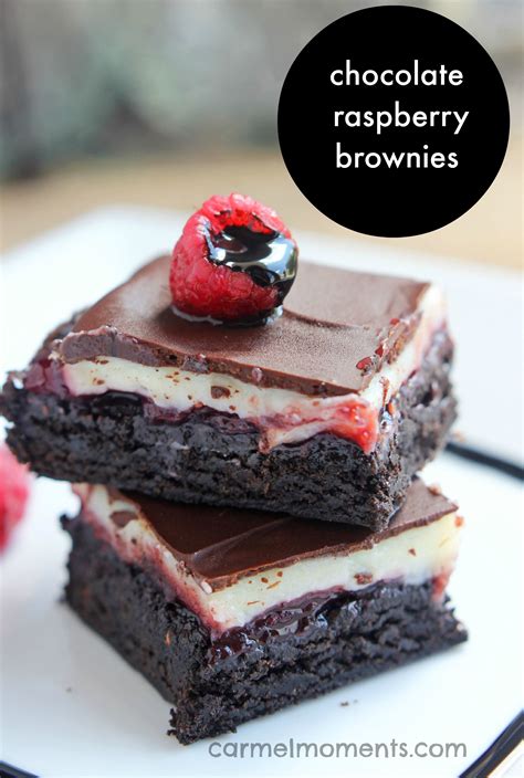 Raspberry Chocolate Brownies Desserts Chocolate Raspberry Brownies