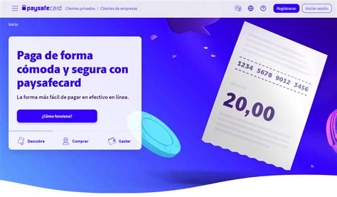 Cómo pagar en Internet Paysafecard