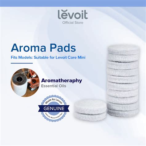 Levoit Air Purifier Core Mini Aroma Pads Essential Oil Replacement