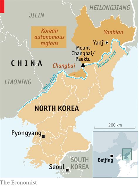 Map Of China And Korea - Maping Resources