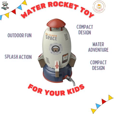 Aquablast Water Rocket Happy Hut Toys