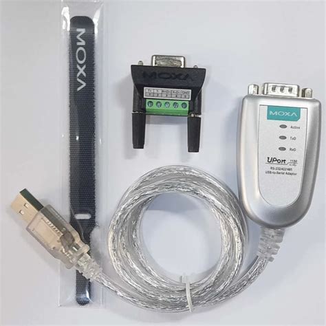 Moxa UPort 1150 USB To 1 Port RS 232 422 485 Serial Converter At