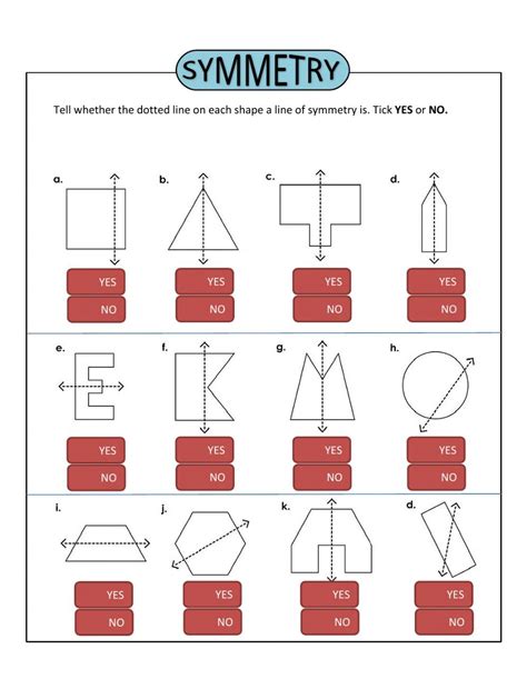 Symmetry Worksheets Worksheetscity