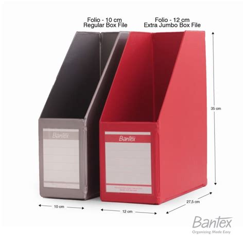 Jual Bantex Box File Extra Jumbo Folio Cm Shopee Indonesia