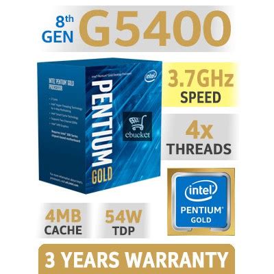 B Vi X L Cpu Intel Pentium Gold G M Cache Ghz V D Ng