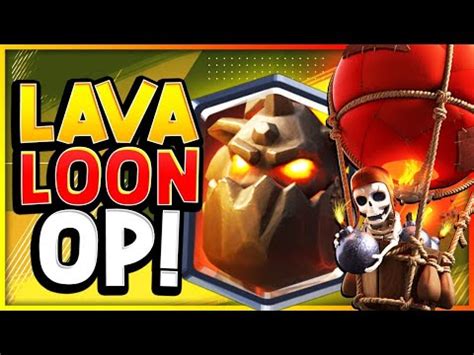 Best Lava Loon Deck In Clash Royale Right Now Youtube