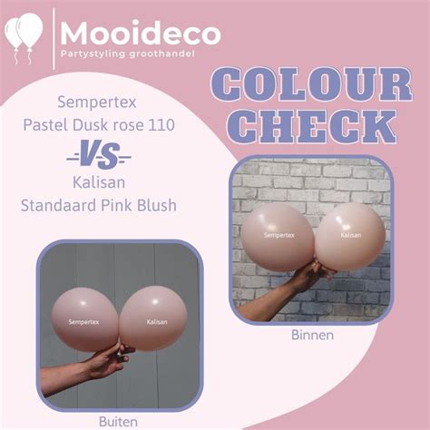 Sempertex vs Kalisan ballonnen | Ballonnen, Kleuren, Blush