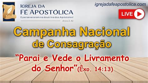 3 º dia Consagração Parai e vede o grande livramento do Senhor 09