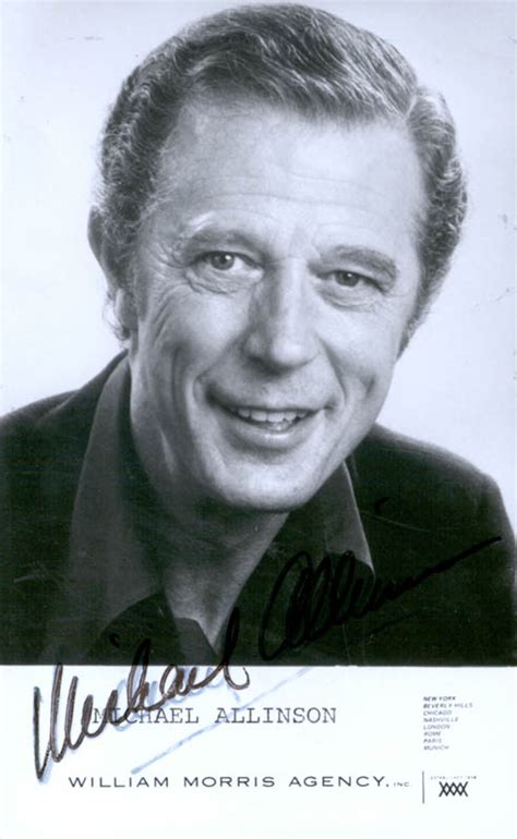 Michael Allinson - Autographed Signed Photograph | HistoryForSale Item 216495