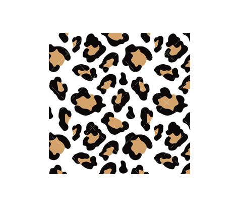 Leopard Print Pattern SVG PNG PDF Cheetah Print SVG