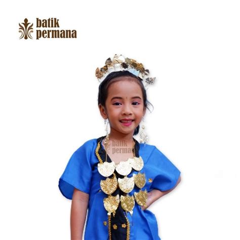 Jual Baju Adat Bugis Suku Bodo Anak Lengkap Mahkota Kalung Shopee