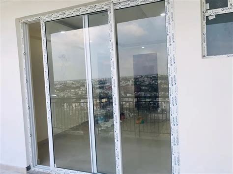 Upvc Laminated Glass Sliding Door For Hotel Exterior At Sq Ft