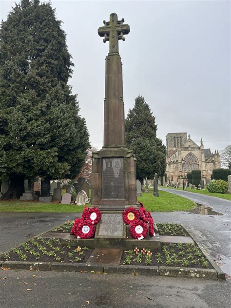 War Memorial At St Marys Parish Church © Jennifer Petrie